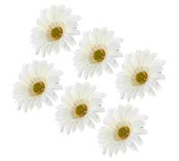 NOLITOY Épingles à Cheveux Fleuries Artificielles Lot de 12 pour Fêtes et Vacances Plage Design Tournesol Pratique et Élégant