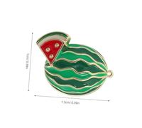 NOLITOY Épingles Émail Pastèque Broches De Pour Femmes Accessoire De Sac à Fruits Artificiels Épingle De De Chemise Broche De Pour Vêtements
