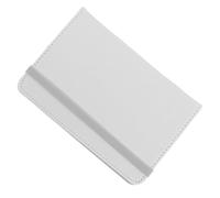 NOLITOY Étui Porte-Passeport en Cuir PU Sublimé, Fermeture Thermique, Format Blanc et Gris, Unisexe pour Détenteurs de Passeport, Accessoire Compact pour Voyage et Protection des Documents Essentiels