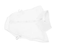 NOLITOY Faux Col Blanc en Coton Unisexe Col Amovible pour Femme et Homme Taille 42 Demi-Chemise Décorative Chaude pour Automne et Hiver Accessoire Chic Polyvalent pour Pulls et Tenues