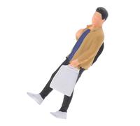 NOLITOY Figurines Miniatures en Résine Représentant des Personnages Tenant Un, Idéales pour Décorer Une Table De Sable Ou Une Maison De Poupée
