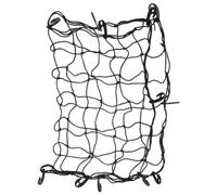 NOLITOY Filet de Rangement Auto Caoutchouc avec Crochets Plastique Organisateur Multi Usage pour Camping Voyage et Voiture Fixation Sécurisée des Bagages