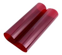 NOLITOY Film de Filtre Couleur Rouge pour Éclairage Ambiance Feuille Colorée pour Correction Lumière et Effets Lumineux Compatible Lampes de Bureau et Spots