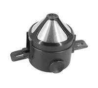 NOLITOY Filtre à Café Réutilisable Inox Filtre à Mailles Fines pour Infusion Manuelle Entonnoir Pratique pour Maison et Voyage Noir