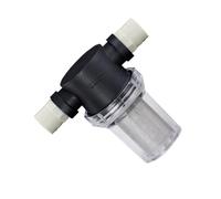 NOLITOY Filtre à Eau Haute Pression avec Filtre Maillé Mesh Tube PVC Raccord pour Nettoyeur Haute Pression et Jardin et Facile à Nettoyer