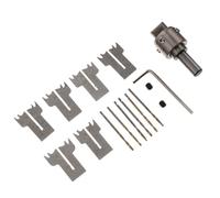 NOLITOY Forets à Anneaux en Bois Cnc Kit D’Outils de Travail du Bois Forets Taille 16-21 MM Précision Menuiserie pour Fabrication D’Anneaux et Cercles Usage Professionnel