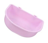 NOLITOY Gamelle Suspendue en Plastique Robuste pour Animaux, Amovible, Taille Moyenne, pour Cage D’Alimentation, pour Chats Et Chiens