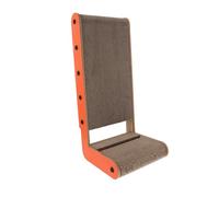 NOLITOY Griffoir Carton pour Chat Domestique Design Forme De Tunnel Et Boule Jouet Inclus pour Chaton Et Petit Espace Intérieur