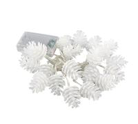 NOLITOY Guirlande Lumineuse LED Forme Pommes De Pin LED Couleurs Décoration Sapin Noël Intérieure Extérieure sans Pile Éclairage Festif pour Soirées Et Jardin