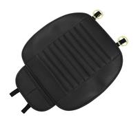 NOLITOY Housse de Siège Voiture Antidérapante PU Protection Imperméable Coussin de Siège Confortable avec Gel Silicone Adaptée pour Noir