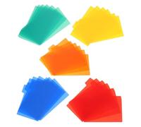 NOLITOY Index Card Dividers Set With Alphabet And Number Stickers Business Recipe Tabs For Efficient Document And Study Organization Compact Space Saving Design