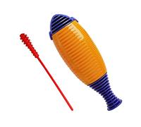 NOLITOY Instrument de Percussion Orff pour Garçon Fille Abs Musical Éducatif Orange Améliore l'Écoute et la Motricité pour Garçons et Filles