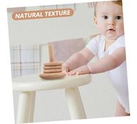 NOLITOY Jeu Anneaux Bois Montessori pour Garçon Fille an Éducatif Bois de Hêtre Jeu Annexion pour Garçon Fille Apprentissage Indépendant et Développement Sensoriel pour Fête Anniversaire