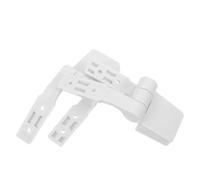 NOLITOY Jeu de Charnières en Plastique pour Abattant de Wc, Kit de Fixation avec Vis pour Siège de Toilette, Pièces Détachées Compatibles Multiples Modèles, Accessoires Wc