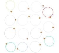 NOLITOY Jeu De Cordes Harpe Celtique 15 Cordes De Rechange En Nylon Pour Lyre, Son Clair, Ne Se Déforme Pas Facilement, Pour Harpe De Concert Couleur Aléatoire