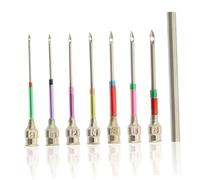 NOLITOY Kit Aiguilles à Broder Remplaçables avec Stylo Punch Needle Complet pour Broderie Manuelle Outil Pratique pour Travaux de Couture Créative