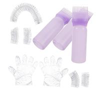 NOLITOY Kit Complet de Coloration Cheveux Portable avec Gants Coiffure Durables Applicateur Flexible et Accessoires pour Teinture Maison et Salon Pratique pour Débutants et