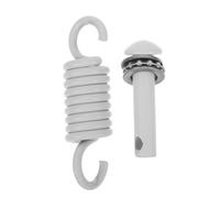 NOLITOY Kit Complet de Ressorts pour Chaise Suspendue avec Broche et Amortisseur Fixation Lourde pour Balançoires Hamacs et Fauteuils Œuf Support de Plafond pour Usage Intérieur et