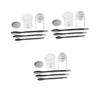NOLITOY Kit de Fabrication Diy avec Moule Silicone et Bécher Outils de Réparation Pratiques pour Réparer Vos Cosmétiques à Domicile