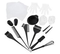 NOLITOY Kit De Mélange De Coloration Capillaire Avec Bols Peignes Et Protège-oreilles Pour Usage Salon Et Domestique