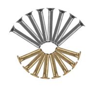 NOLITOY Kit De Réparation Rivets Pour Armature De Parapluie 16 Pièces En Métal Résistant Fixation Solide Pour Baleines Parapluies Pliants Et Automatiques Réparation Mobile 7mm Et 9mm