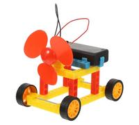 NOLITOY Kit Éducatif DIY Voiture à Énergie Éolienne pour Garçon Fille Modèle Scientifique à Assembler Apprentissage Stem Développement Créativité et Motricité Cadeau Couleur Aléatoire