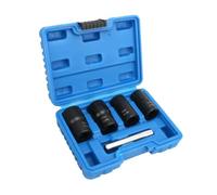 NOLITOY Kit Extracteur Écrous Boulons Cassés Acier pour Vis Endommagées et Rouillées Outil Sécurisé avec Fonction de Verrouillage pour Démontage Rapide