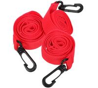 NOLITOY Laisse de Marche Anti-perte pour Tout-petits Garçon Fille 3pcs en Nylon et Plastique Poignées Design, Corde Légère pour Traverser la Rue