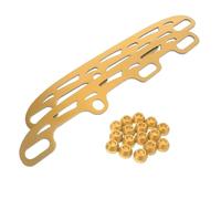 NOLITOY Lames de Patins à Glace en Acier Inoxydable 290 Mm, Accessoires pour Hockey sur Glace, Lames de Rechange Professionnelles pour Patinage Artistique et Loisirs, Taille