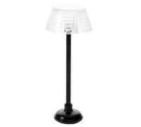 NOLITOY Lampe de Sol Miniature en Plastique pour Maison de Poupée Lampe LED de Table Mini Lampadaire Miniature DIY pour Éclairage Décoratif Éclairage Chaleureux