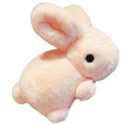 NOLITOY Lapin en Peluche Décoratif 20 Cm Rose pour Garçon et Filles, Jouet Doux et Compact, Présent D’Anniversaire pour Filles, Décoration Intérieure et Chambre, Peluche Lapin Doudou Tendre