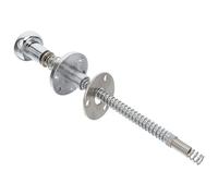 NOLITOY Levier à Ressort en Alliage Argenté 190 MM pour Flipper, Canne à Lancer à Tête de Champignon, Levier d'Amélioration de Jeu d'Arcade, Lanceur de Billes Précis et Robuste pour Mini