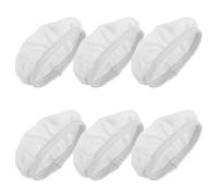 NOLITOY Lingettes de Rechange pour Balai Vapeur 6 Pièces, Housses Réutilisables en Microfibre, Accessoires pour Nettoyeur Vapeur Portatif, Nettoyage Sols Bois Carrelage Stratifié et