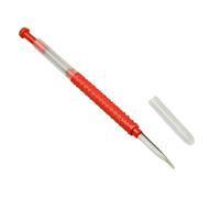 NOLITOY Lot de 10 Aiguilles de Greffage pour Apiculture Outils de Déplacement D’Abeilles en Plastique Poignée Antidérapante Rouge Kit Pratique pour Élevage Précis des Reines