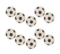 NOLITOY Lot de 10 Broches de Football en Métal, Épingles de Revers pour Supporters, Décorations D'anniversaire Thème du Football, Badges Sportifs Légers pour Vestes et Paquet à