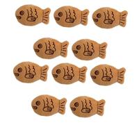NOLITOY Lot de 10 Broches Vivaneau en Peluche Petit Poisson Coloré Broche de Manteau et Pull Accessoire Mode Féminin pour Paquet à Dos et Vêtements Décoration Originale pour Fêtes et