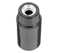 NOLITOY Lot de 10 Douilles E14 en Bakélite Noire Auto-verrouillantes, Support de Lampe Professionnel, Base Légère pour Ampoule, Remplacement pour Lampe Intérieure