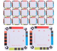 NOLITOY Lot de 100 Cartes en Papier Tissées DIY Tablettes de Tissage Artisanales Légères et Solide Format Compact pour Loisirs Créatifs et Tissage Manuel pour Métiers à Tisser