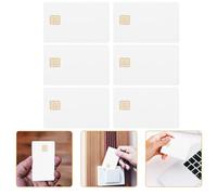 NOLITOY Lot de 12 Cartes Ic Blanches At24C16 16K Mémoire PVC pour Système de D’Accès Cartes à Vierges Compatibles Imprimante PVC Usage Sécurisé Résidentiel et Professionnel