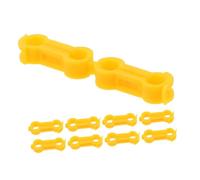 NOLITOY Lot de 12 Correcteurs De Pattes Ajusteurs D’Oiseaux en Silicone Doux Taille Unique pour Calopsittes, Dispositif De Correction De Pattes en Dedans, Accessoires Santé Oiseaux, Usage Quotidien