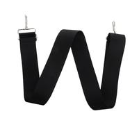 NOLITOY Lot De 2 Bandoulières De Paquet à Main en Nylon Réglables Noires Accessoires Solide pour Paquet à Dos Usage Polyvalent Remplacements Pratiques
