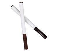 NOLITOY Lot De 2 Crayons à Sourcils 4 Embouts Ultra-fins Imperméables Longue Tenue Naturel Marron 3 Chestnut 4 Brown Pour Maquillage Precise Et Solide