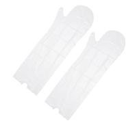 NOLITOY Lot de 2 Manchons Jetables pour Blessure la Main, Housses de Protection Étanches Bain, Accessoire Hygiénique Pratique pour Soin et Protection des Plaies