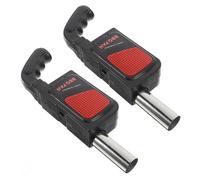 NOLITOY Lot de 2 Souffleurs D'air Portatifs pour Barbecue Électrique, Ventilateurs à Piles Aa sans Fil, Outils de Soufflerie pour Allumage Rapide de Charbon, pour Camping et Pique-niques