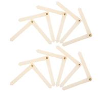 NOLITOY Lot de 20 Charnières à Goupille pour Modélisme Avion Radiocommandé, 4,5 X 67 Mm, Accessoires Légers DIY pour Assemblage D’aéronef Miniature, Fixation Flexible pour Pièces