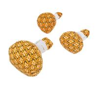 NOLITOY Lot de 3 Balles de Massage D'herbes Médicinales Chinoises Pures, Chauffe Naturellement, Tailles S-m-l, Massage Thaï Traditionnel pour Relaxation Musculaire et Bien-quotidien