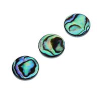 NOLITOY Lot de 3 Boutons de Trompette en Nacre D'ormeau pour Garçon et Filles, Motif Élégant, Facile à Utiliser, comme Présent