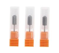 NOLITOY Lot De 3 Set De Forets à Ongles En Gel Taille, Meules Fines, Moyennes Et Grossières Pour Manucure Et Pédicure Professionnelle, Accessoires Pour Onglerie Et Retrait Cuticules