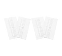 NOLITOY Lot de 4 Vitrès de Rechange Transparentes pour Couvercle de L'interrupteur Manuel D'alarme Incendie Vitre Cassable Résistante la Chaleur Compatible Système D'alarme