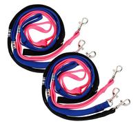 NOLITOY Lot de 6 Cordes de Toilettage pour Animaux en Nylon Réglables, Sangles de Contention Multicolores, Accessoires pour Table de Toilettage, Cordons de Bain pour Chiens Adultes